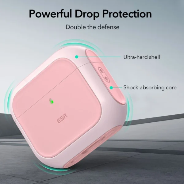 ESR Orbit Halolock MagSafe case for AirPods 4 - pinkeng