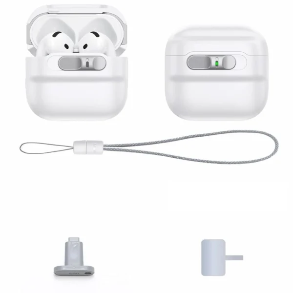 ESR Pulse Halolock Magsafe Case for AirPods 4 - Whiteeng