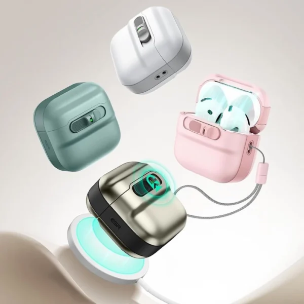 ESR Pulse Halolock Magsafe Case for AirPods 4 - Whiteeng