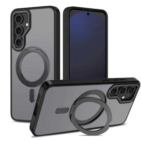 Tech-Protect MagRing MagSafe case for Samsung Galaxy S24 FE - blackeng