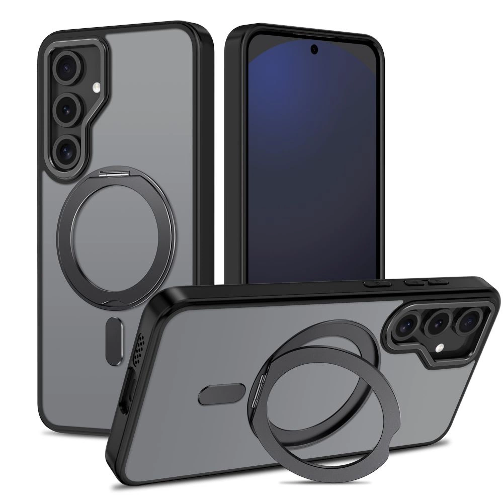 Tech-Protect MagRing MagSafe case for Samsung Galaxy S24 FE - blackeng