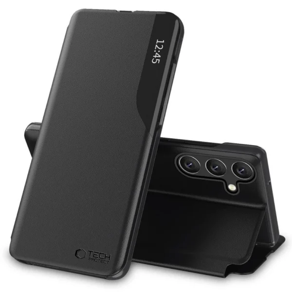 Tech-Protect Smart View case for Galaxy A16 4G / 5G - blackeng