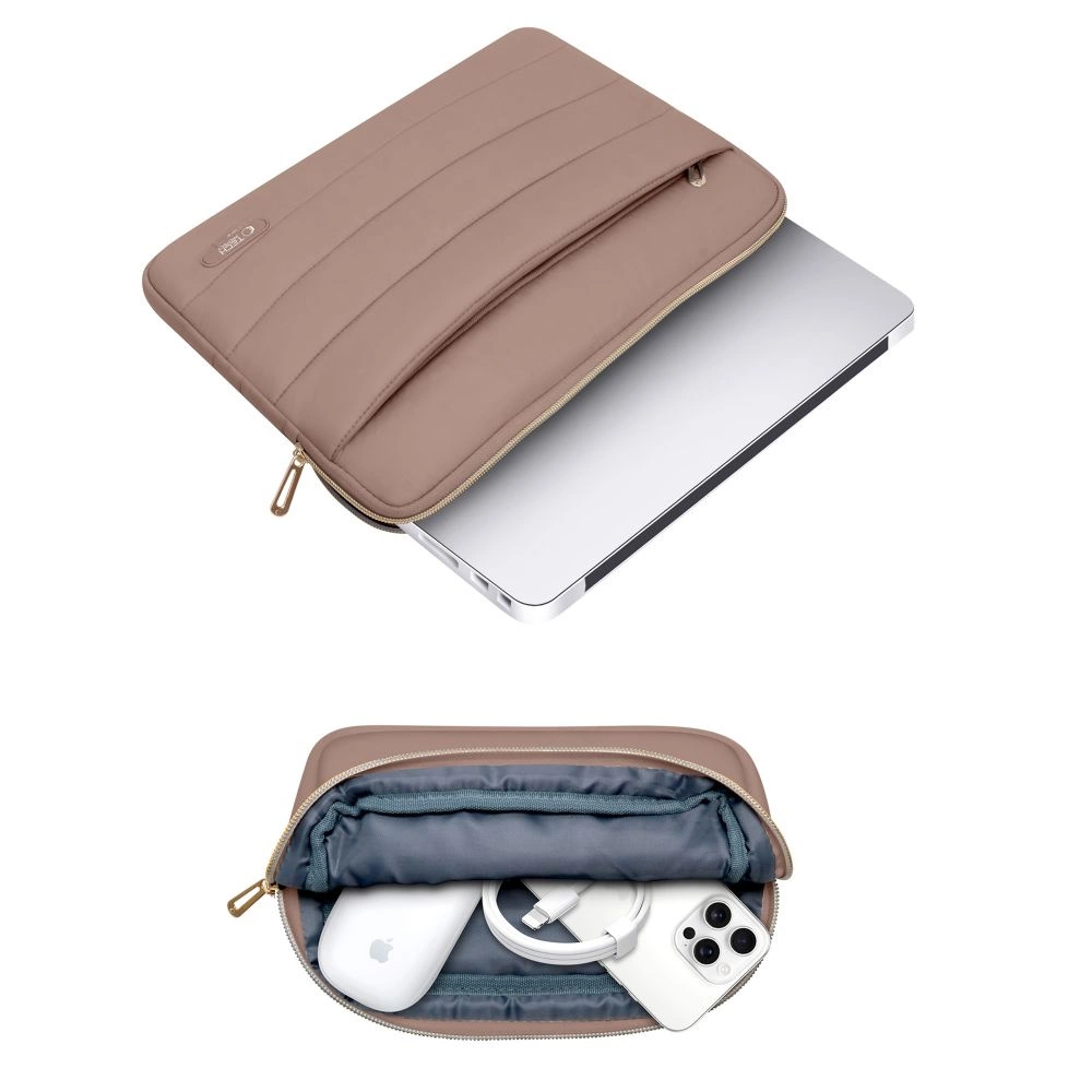 Tech-Protect Puffy 13-14" Laptop Bag - Browneng
