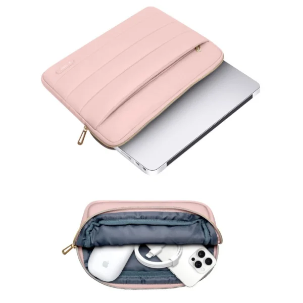 Tech-Protect Puffy 15-16" Laptop Bag - Pinkeng
