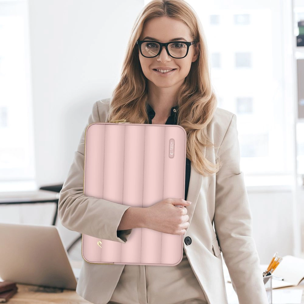 Tech-Protect Puffy 15-16" Laptop Bag - Pinkeng