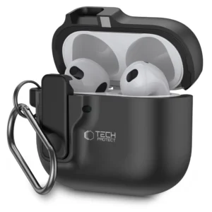 Tech-Protect Slim Hook Case for AirPods 4 - Blackeng