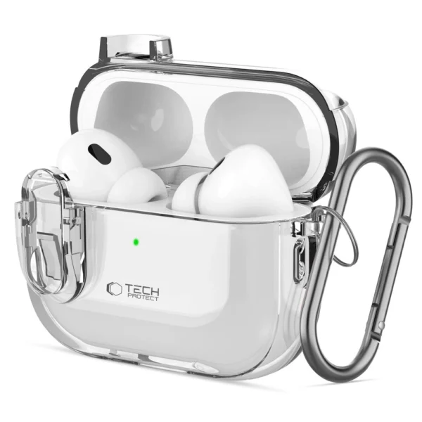 Tech-Protect Slim Hook Case for AirPods 1 / 2 - Cleareng