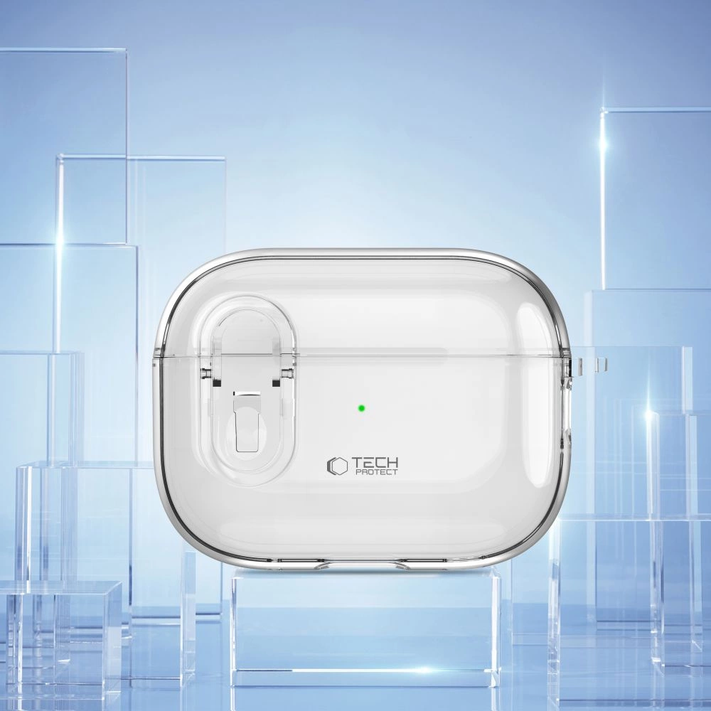 Tech-Protect Slim Hook Case for AirPods 1 / 2 - Cleareng