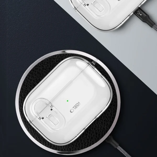 Tech-Protect Slim Hook Case for AirPods 1 / 2 - Cleareng