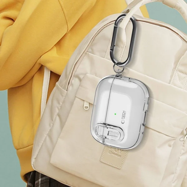 Tech-Protect Slim Hook Case for AirPods 1 / 2 - Cleareng