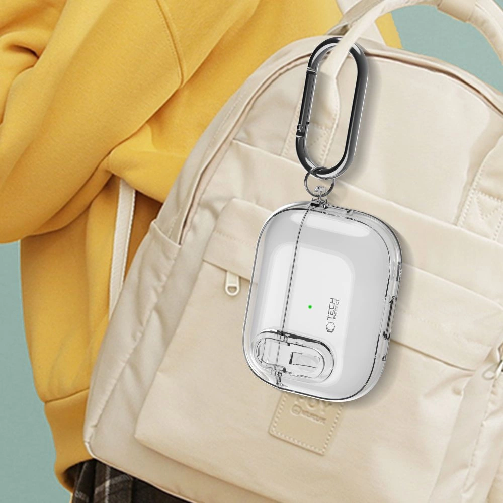 Tech-Protect Slim Hook Case for AirPods 1 / 2 - Cleareng