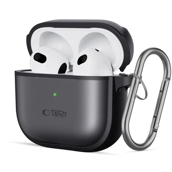 Tech-Protect Slim Hook Case for AirPods 4 - Blackeng