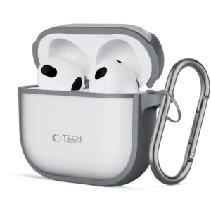 Tech-Protect Slim Hook Case for AirPods 4 - Grayeng