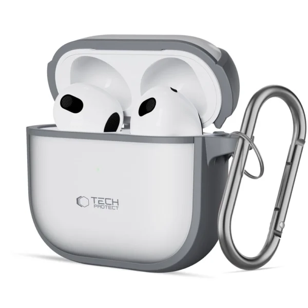 Tech-Protect Slim Hook Case for AirPods 4 - Grayeng
