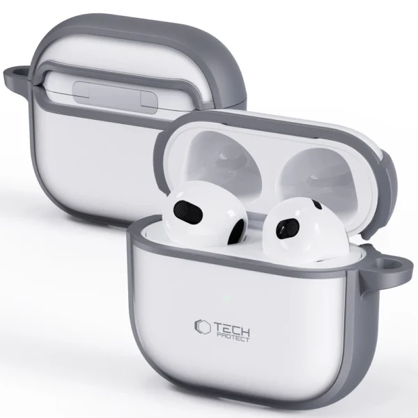 Tech-Protect Slim Hook Case for AirPods 4 - Grayeng