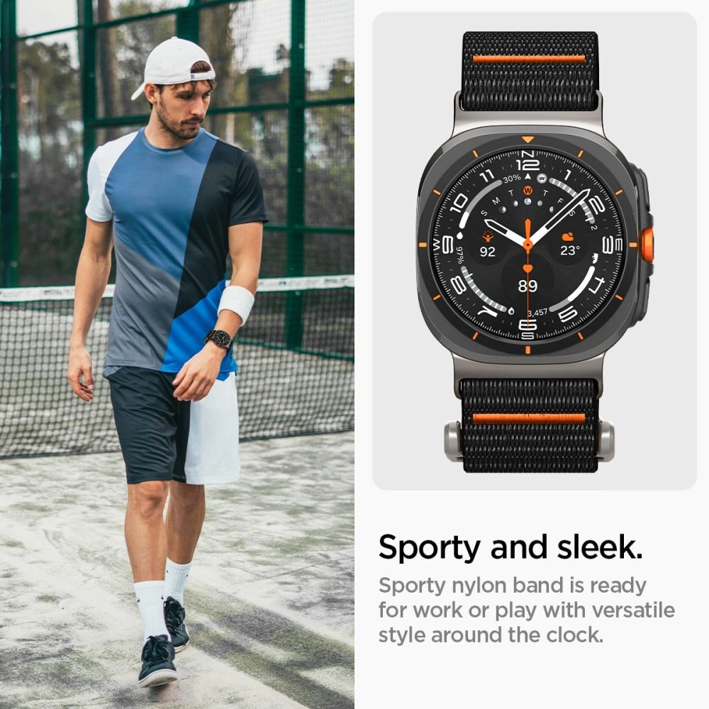 Spigen DuraPro Strap for Samsung Galaxy Watch Ultra 47mm - Blackeng