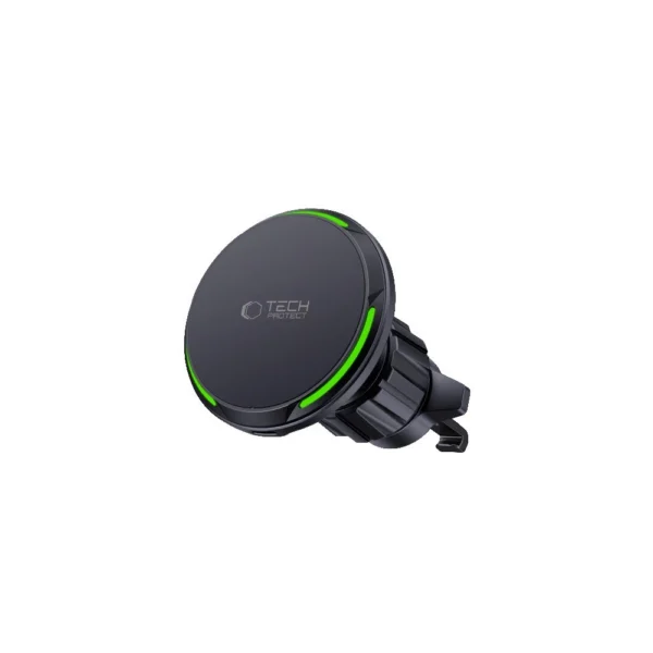 Tech-Protect MM15W-V7 QI2 Car Holder with Inductive Charger - Blackeng