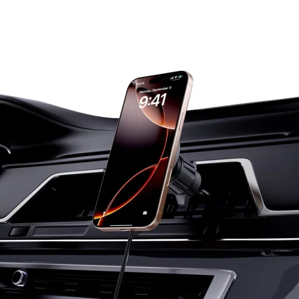 Tech-Protect MM15W-V7 QI2 Car Holder with Inductive Charger - Blackeng