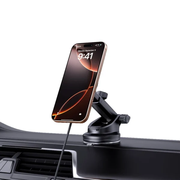 Tech-Protect MM15W-V7 QI2 Car Holder with Inductive Charger - Blackeng