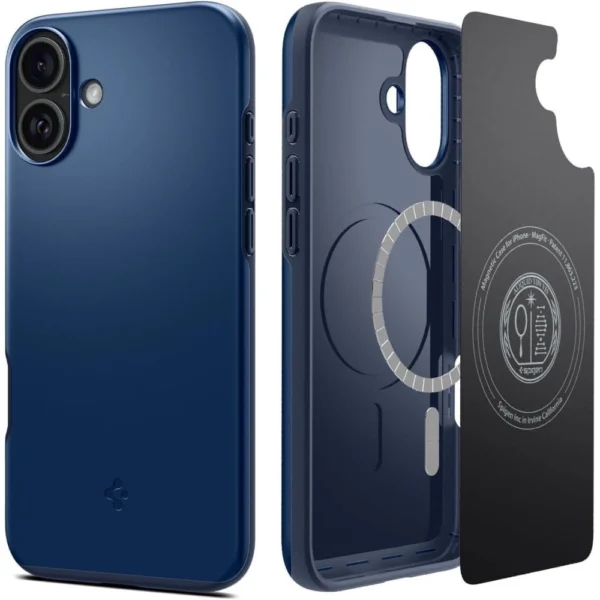 Spigen Thin Fit Magsafe iPhone 16 Case - Blueeng