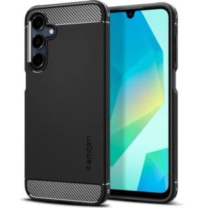 Spigen Rugged Armor Case for Samsung Galaxy A16 4G / 5G - Blackeng