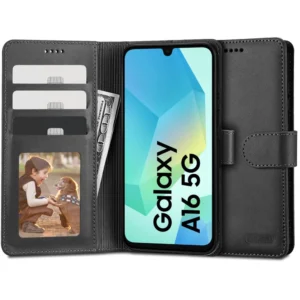 Tech-Protect Wallet Case for Samsung Galaxy A16 4G / 5G - Blackeng