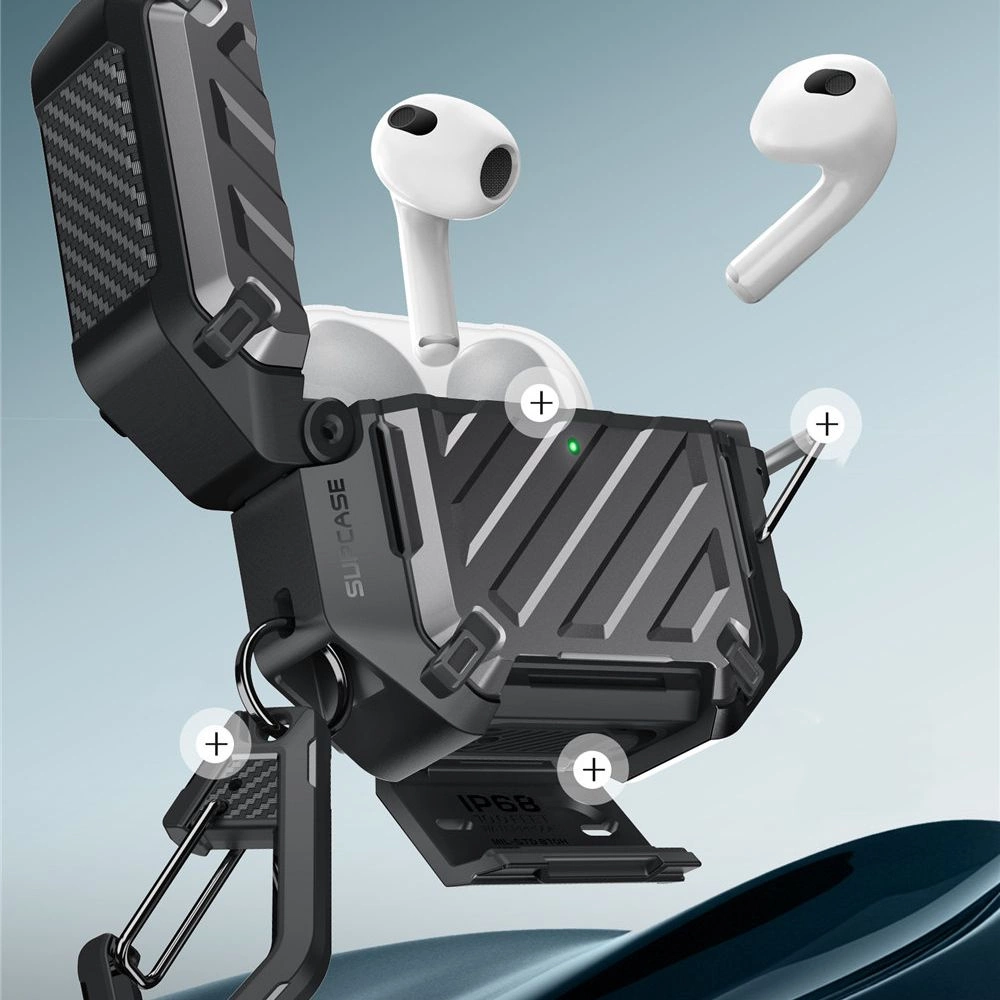 Supcase Unicorn Beetle Pro Case for AirPods 4 - Blackeng