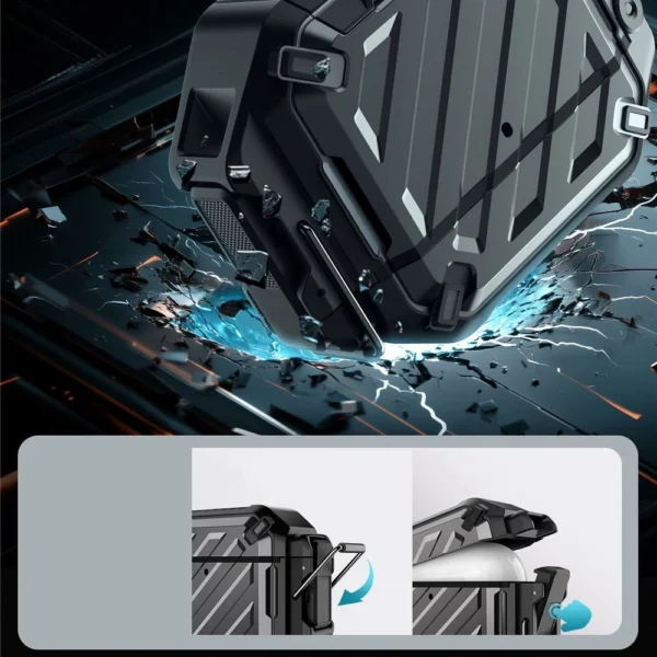 Supcase Unicorn Beetle Pro Case for AirPods 4 - Blackeng