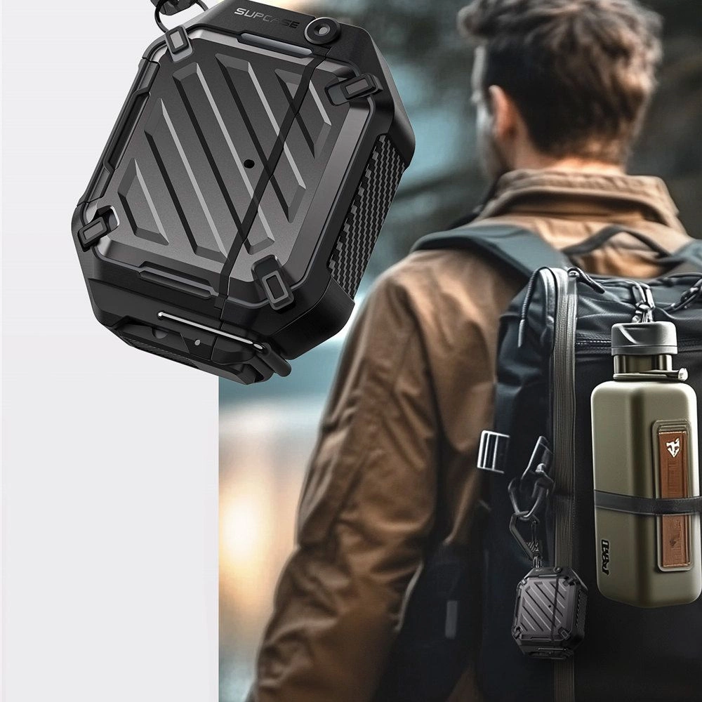 Supcase Unicorn Beetle Pro Case for AirPods 4 - Blackeng