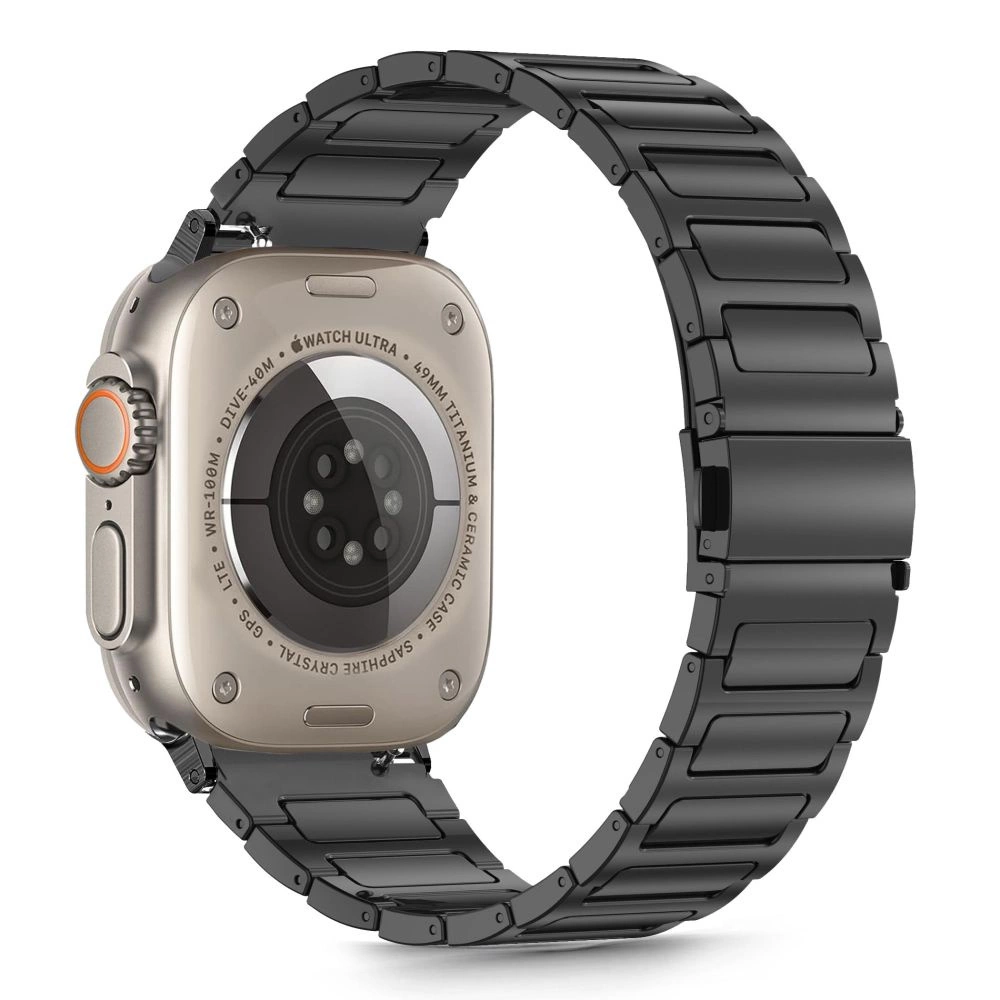 Tech-Protect Stainless Bracelet for Apple Watch 44 / 45 / 46 / 49 mm - Blackeng