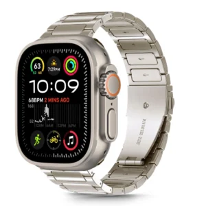Tech-Protect Stainless Bracelet for Apple Watch 44 / 45 / 46 / 49 mm - titaniumeng