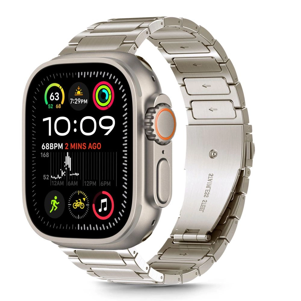 Tech-Protect Stainless Bracelet for Apple Watch 44 / 45 / 46 / 49 mm - titaniumeng