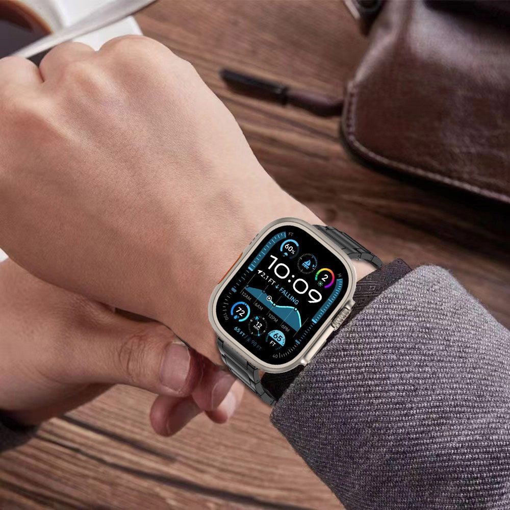 Tech-Protect Stainless Bracelet for Apple Watch 44 / 45 / 46 / 49 mm - titaniumeng