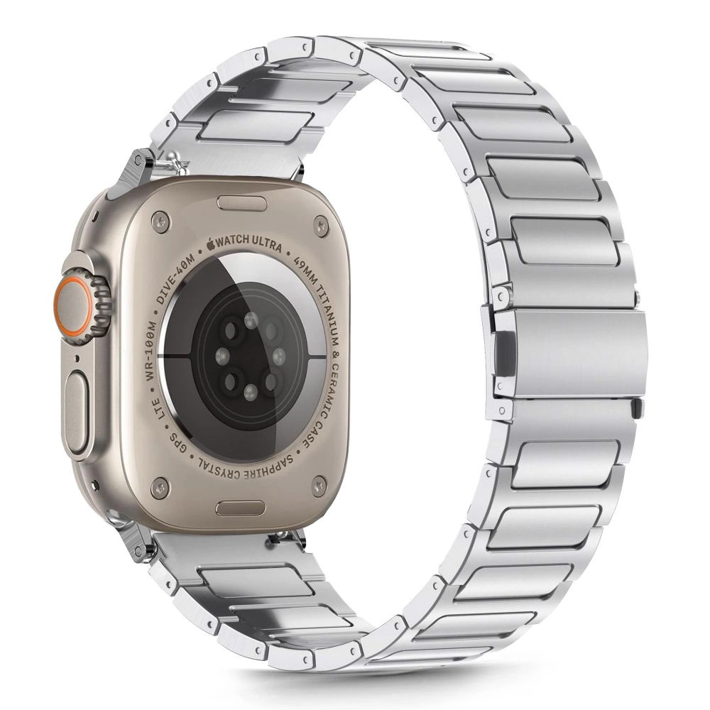 Tech-Protect Stainless Bracelet for Apple Watch 44 / 45 / 46 / 49 mm - Silvereng