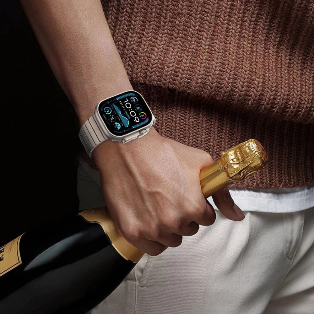 Tech-Protect LinkBand Bracelet for Apple Watch 44 / 45 / 46 / 49 mm - Titaniumeng
