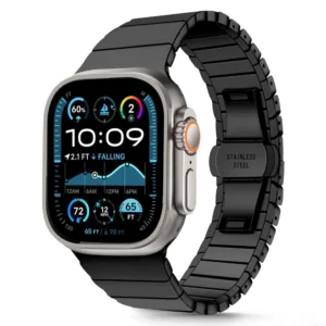 Tech-Protect LinkBand Bracelet for Apple Watch 44 / 45 / 46 / 49 mm - Blackeng