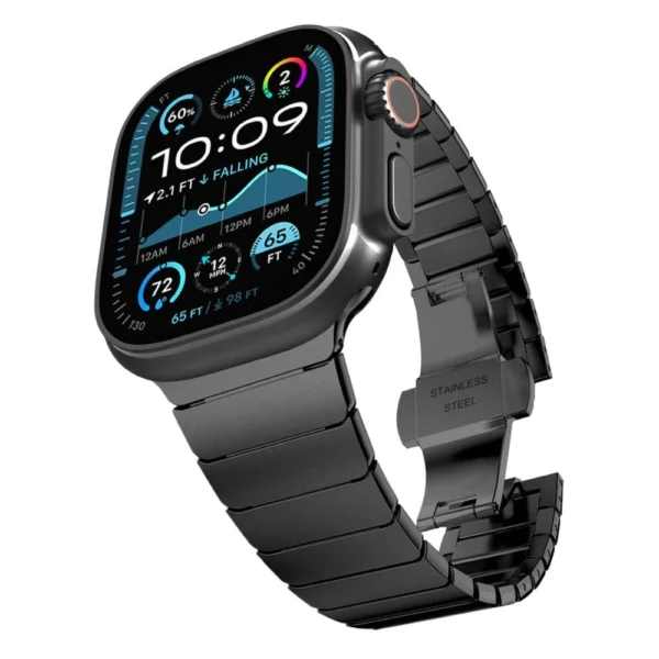 Tech-Protect LinkBand Bracelet for Apple Watch 44 / 45 / 46 / 49 mm - Blackeng
