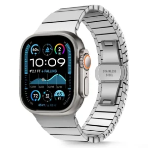 Tech-Protect LinkBand Bracelet for Apple Watch 44 / 45 / 46 / 49 mm - Silvereng