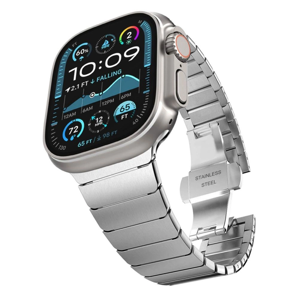 Tech-Protect LinkBand Bracelet for Apple Watch 44 / 45 / 46 / 49 mm - Silvereng