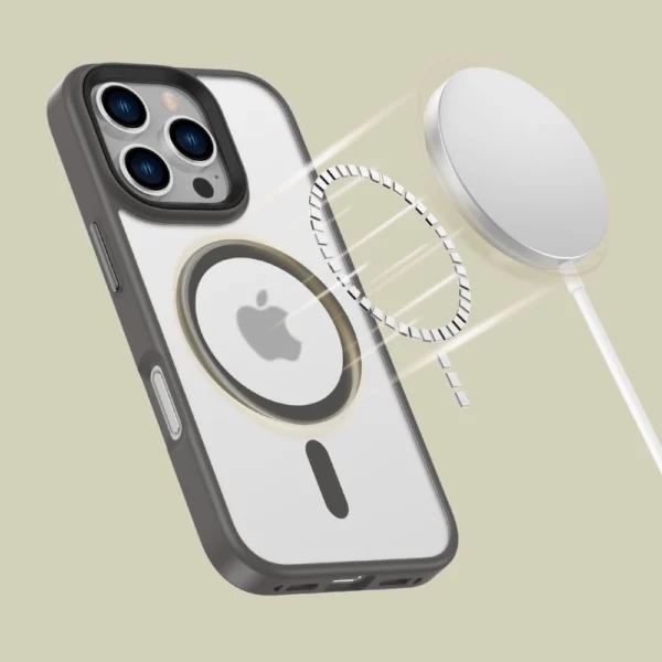 Tech-Protect MagMat MagSafe case for iPhone 16 Pro - titaniumeng