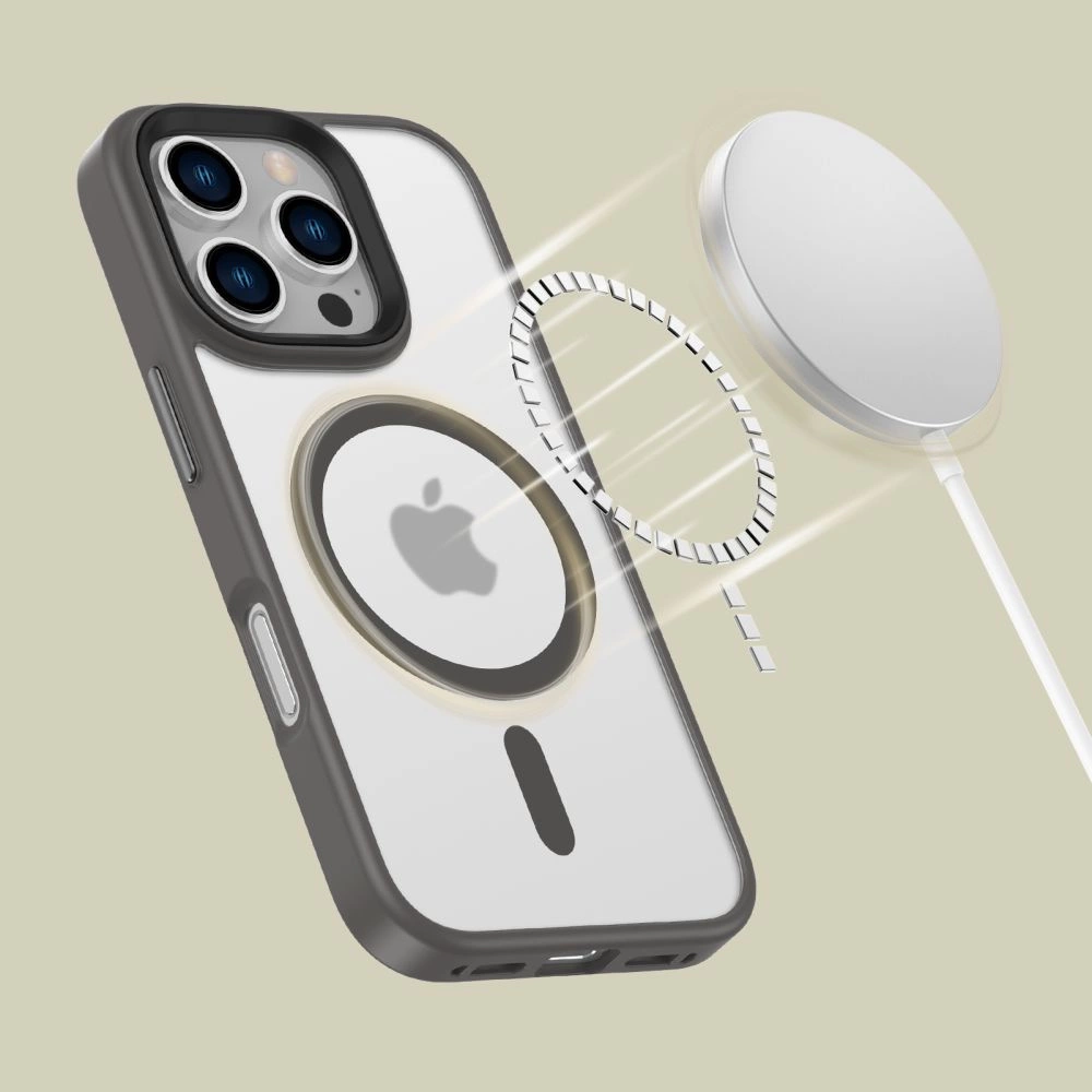 Tech-Protect MagMat MagSafe case for iPhone 16 Pro - titaniumeng