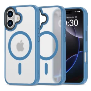 Tech-Protect MagMat MagSafe iPhone 16 Case - Blueeng
