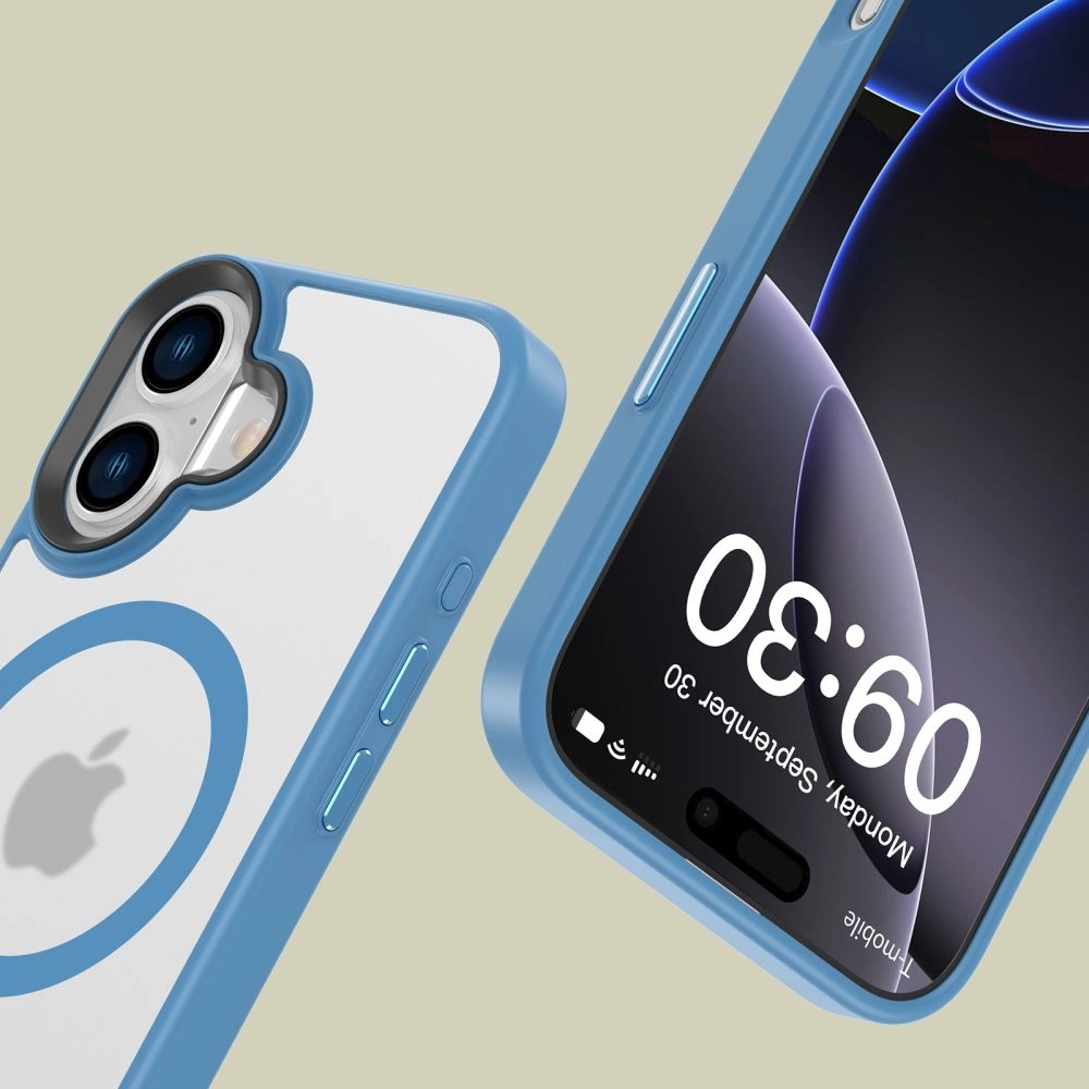 Tech-Protect MagMat MagSafe iPhone 16 Case - Blueeng