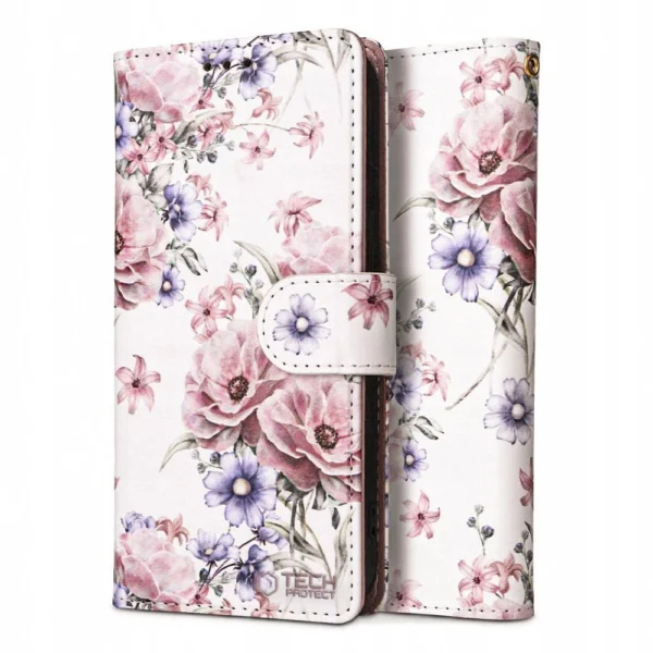 Tech-Protect Wallet Case for Samsung Galaxy A16 4G / 5G - Pinkeng