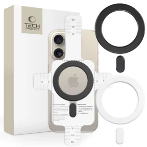 Ring Tech-Protect MMP-100 with MagSafe (2 pcs.) - white - blackeng