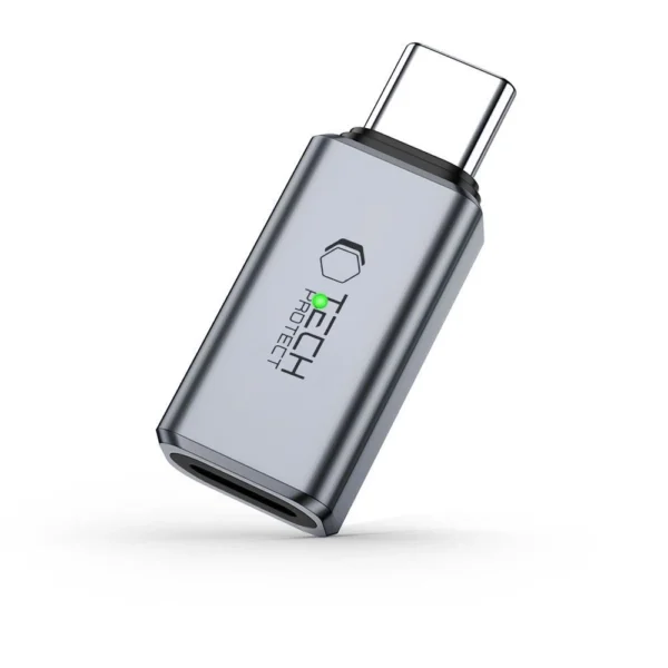 Tech-Protect UltraBoost Type-C to Lightning adapter - grayeng