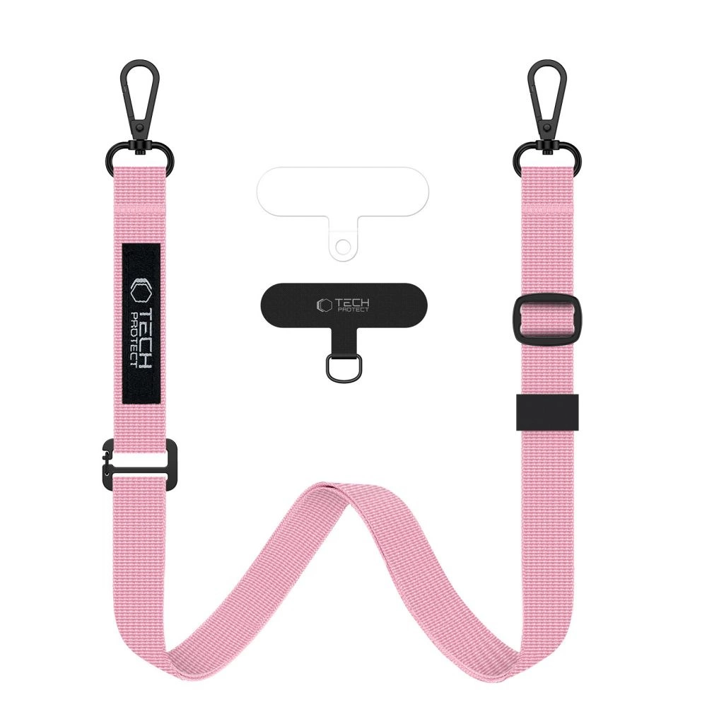 Tech-Protect C65 Rope Crossbody Leash - Pinkeng