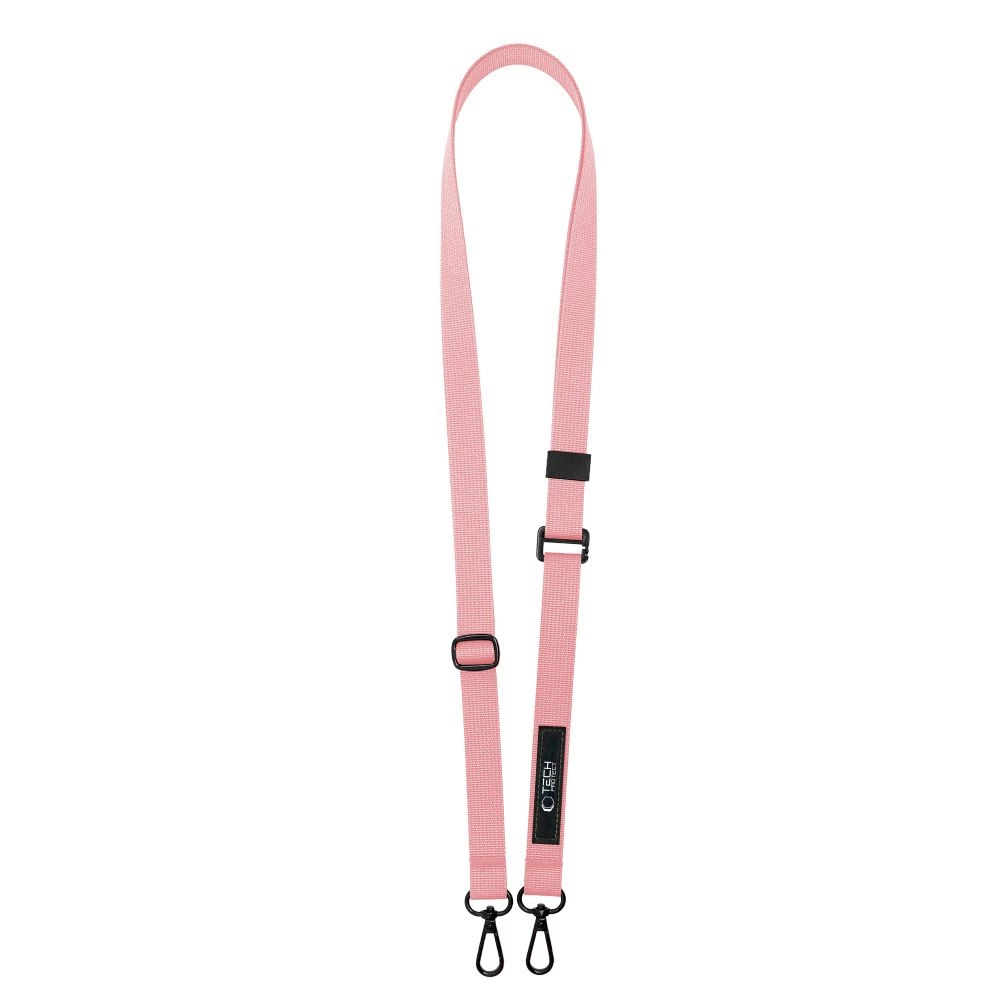 Tech-Protect C65 Rope Crossbody Leash - Pinkeng