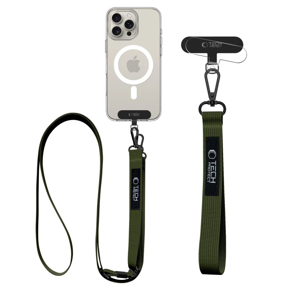 Tech-Protect C65 Rope Crossbody Leash - Oliveeng