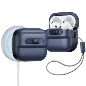 ESR Pulse Halolock Magsafe case for AirPods 4 - blueeng